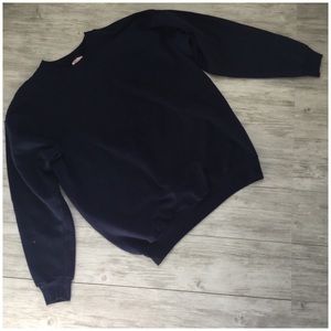 Hanes Navy Blue Sweatshirt - M